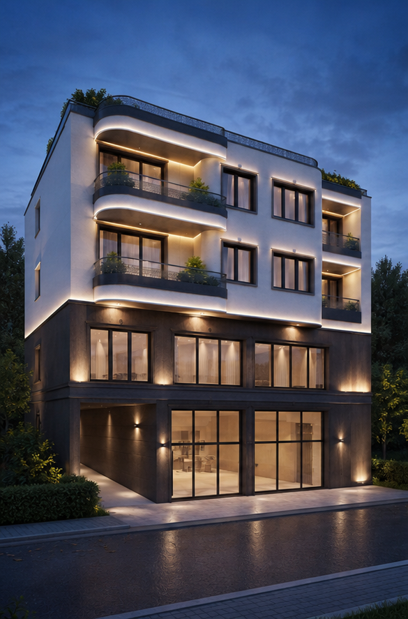 Telep Residence - pogled sa leve strane